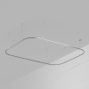 Основание ART-APRIORI-RECTANGLE-SOFT-HANG-4500x3500 (TN) (Arlight, IP20 Металл, 3 года)